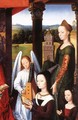 The Donne Triptych (detail) - Hans Memling