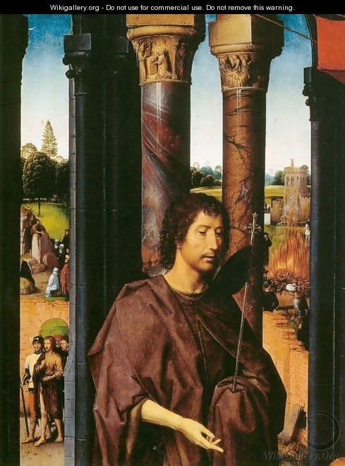 St John Altarpiece (detail) 2 - Hans Memling