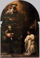 St Benedict Presents Pasqualino Daneli to the Virgin - Sebastiano Mazzoni