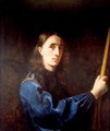 Self-Portrait in a Blue Coat with Cuirass - Johann Ulrich Mayr
