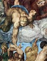 Last Judgment (detail) 3 - Michelangelo Buonarroti