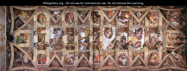 The ceiling 2 - Michelangelo Buonarroti