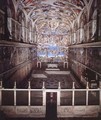 Interior of the Sistine Chapel 2 - Michelangelo Buonarroti