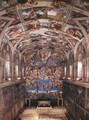 Interior of the Sistine Chapel - Michelangelo Buonarroti