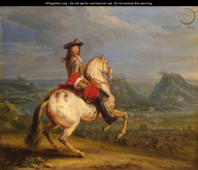 Louis XIV at the Taking of Besancon - Adam Frans van der Meulen