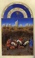 Les tres riches heures du Duc de Berry Decembre (December) - Harry J. Pearson