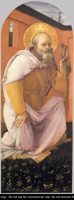 St Anthony Abbot - Filippino Lippi