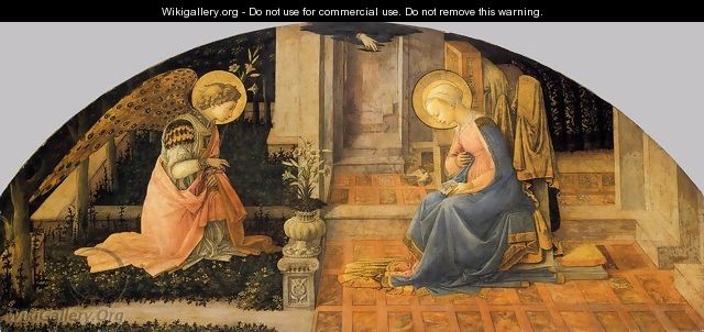 Annunciation - Filippino Lippi