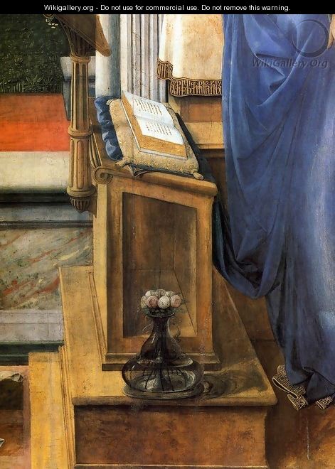Annunciation (detail) 3 - Filippino Lippi