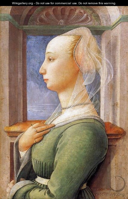Portrait of a Woman - Filippino Lippi