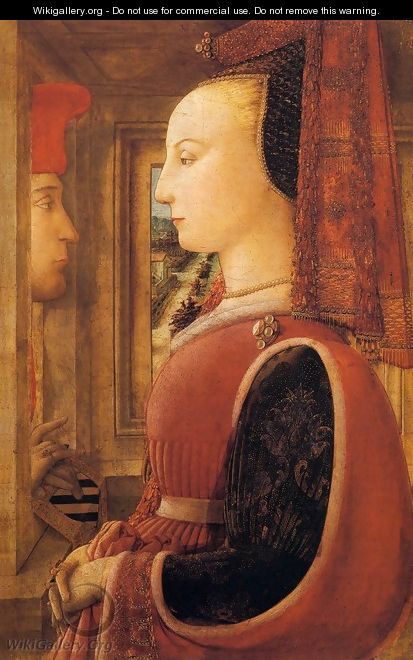 Portrait of a Man and a Woman - Filippino Lippi