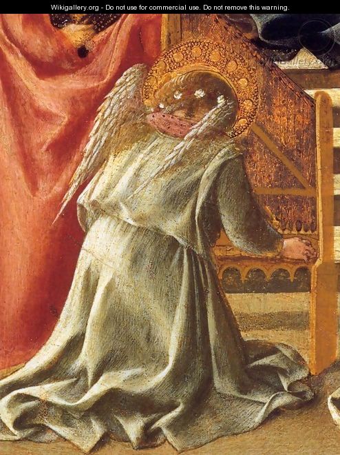 Madonna and Child Enthroned with Saints (detail) 2 - Filippino Lippi