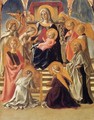 Madonna and Child Enthroned with Saints - Filippino Lippi