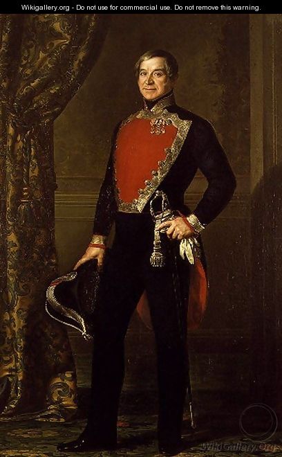 Portrait of Don Francisco Ignacio de Monserrat - Luis Lopez Piquer