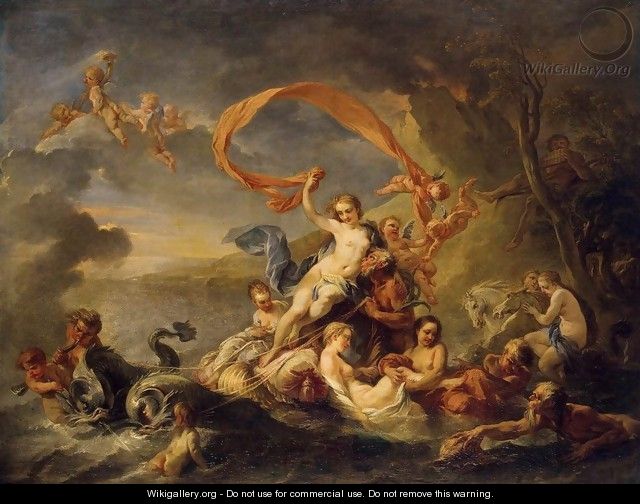 Triumph of Galatea - Jean Baptiste van Loo