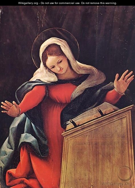 Virgin Annunciate 2 - Lorenzo Lotto