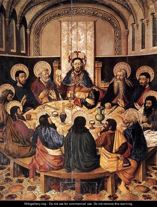 The Last Supper - Jaume Baco Jacomart