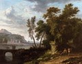 Landscape with Ruin and Bridge - Jan Van Huysum