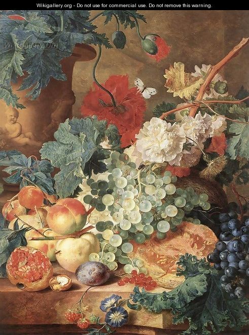 Fruit Still-Life - Jan Van Huysum