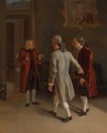 Voltaire Welcoming his Guests - Jean Huber