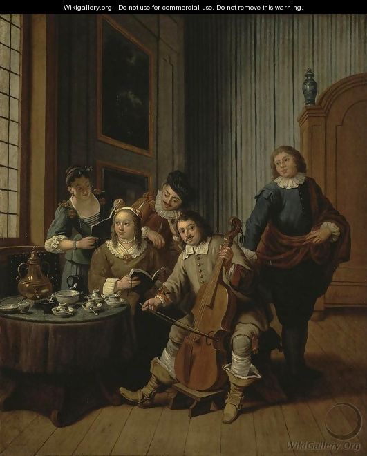 Lesson of Singing - Jan Jozef, the Younger Horemans