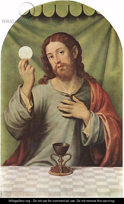 Christ with the Chalice 2 - Juan De (Vicente) Juanes (Masip)