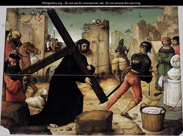 Carrying the Cross 2 - Juan De Flandes