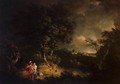 Landscape with Dido and Aeneas - Thomas Jones