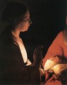 The New-born (detail) - Georges de La Tour