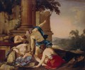 Mercury Takes Bacchus to be Brought up by Nymphs - Laurent De La Hire