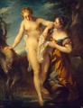 Woman Bathing - Francois Lemoine (see Lemoyne)