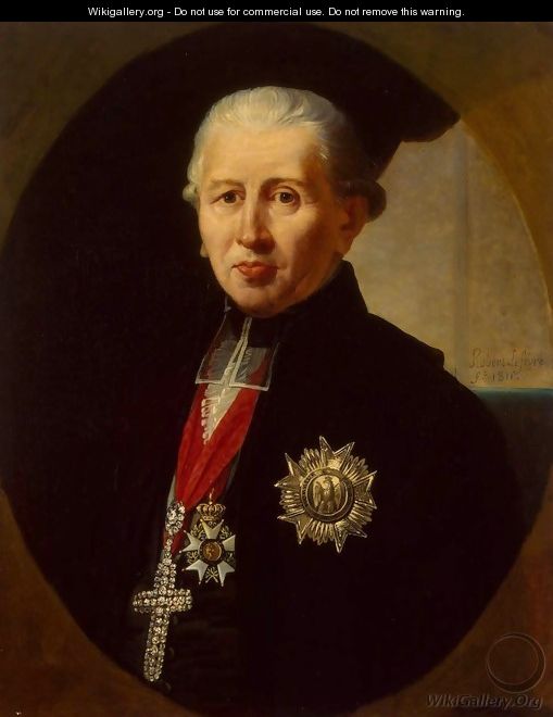 Portrait of Karl Theodor von Dalberg - Robert-Jacques-Francois-Faust Lefevre