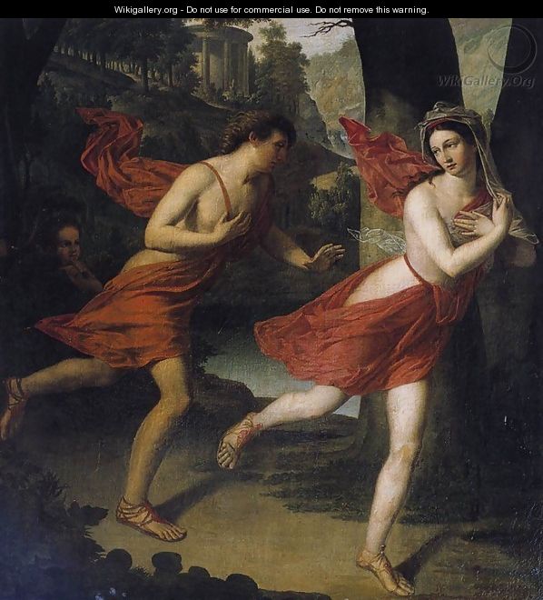 Pauline as Daphne Fleeing from Apollo - Robert-Jacques-Francois-Faust Lefevre