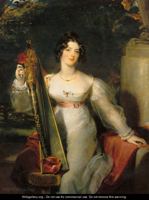 Portrait of Lady Elizabeth Conyngham - Sir Thomas Lawrence