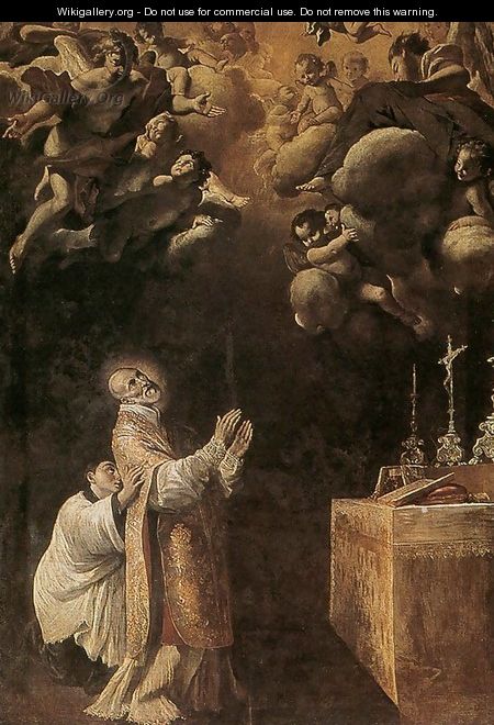 St Andrea Avellino - Giovanni Lanfranco
