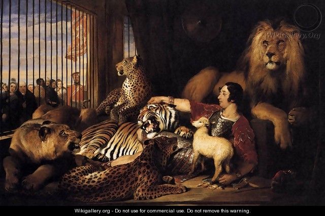 Isaac van Amburgh and his Animals - Sir Edwin Henry Landseer