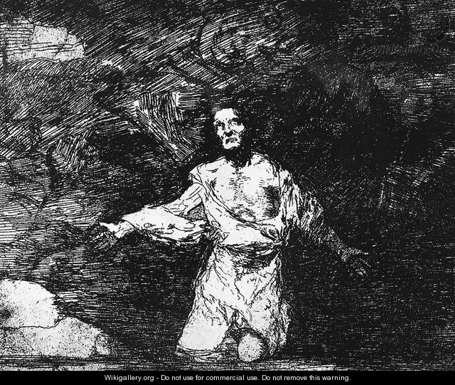 Mournful Foreboding of What is to Come 2 - Francisco De Goya y Lucientes