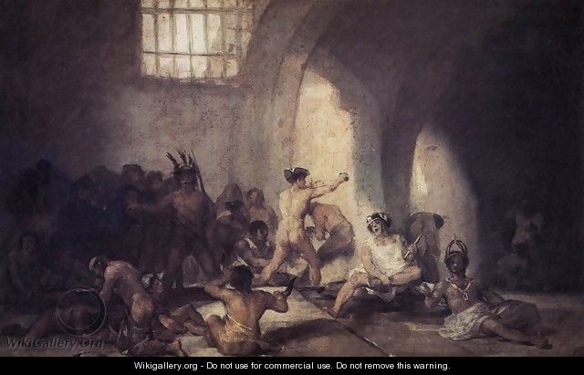 The Madhouse 2 - Francisco De Goya y Lucientes