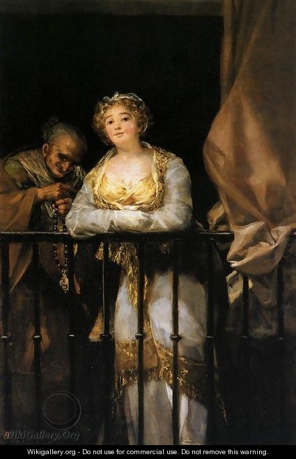 Maja and Celestina - Francisco De Goya y Lucientes