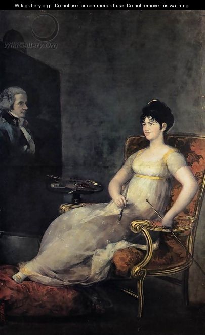 Dona Maria Tomasa Palafox, Marquesa de Villafranca - Francisco De Goya y Lucientes