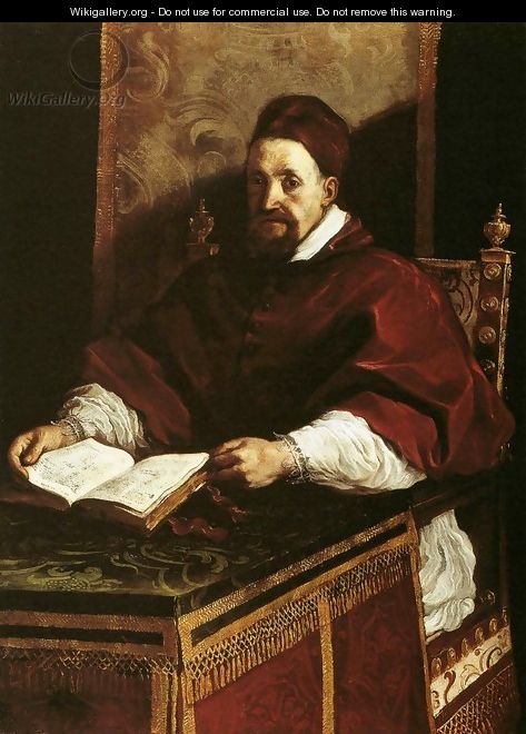Portrait of Paul Gregory XV - Guercino