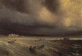 Storm in the Sea - Theodore Gudin
