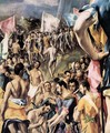 The Martyrdom of St Maurice (detail) - El Greco (Domenikos Theotokopoulos)