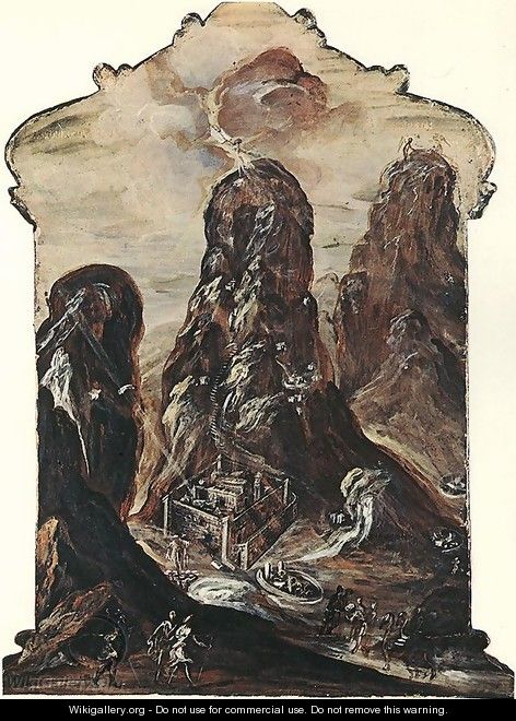 Mount Sinai 2 - El Greco (Domenikos Theotokopoulos)