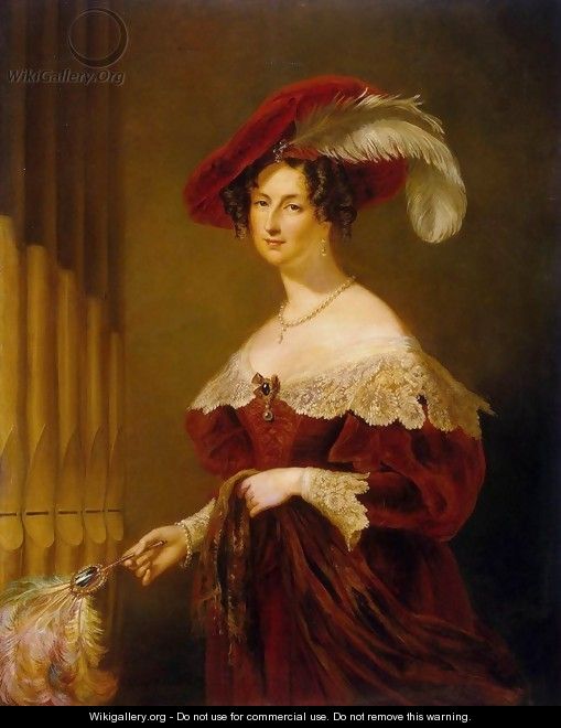 Portrait of Countess Yelizaveta Vorontsova - Sir George Hayter