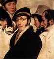 Self-Portrait in a Group of Friends - Francesco Paolo Hayez