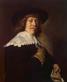 Portrait of a Young Man Holding a Glove - Frans Hals
