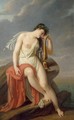 Sappho on the Leucadian Cliff - Pierre-Narcisse Guerin