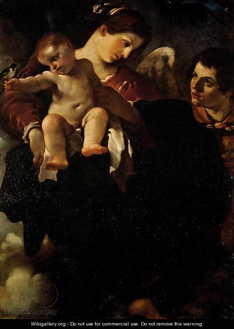 Madonna of the Swallow - Guercino