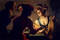 The Procuress - Gerrit Van Honthorst